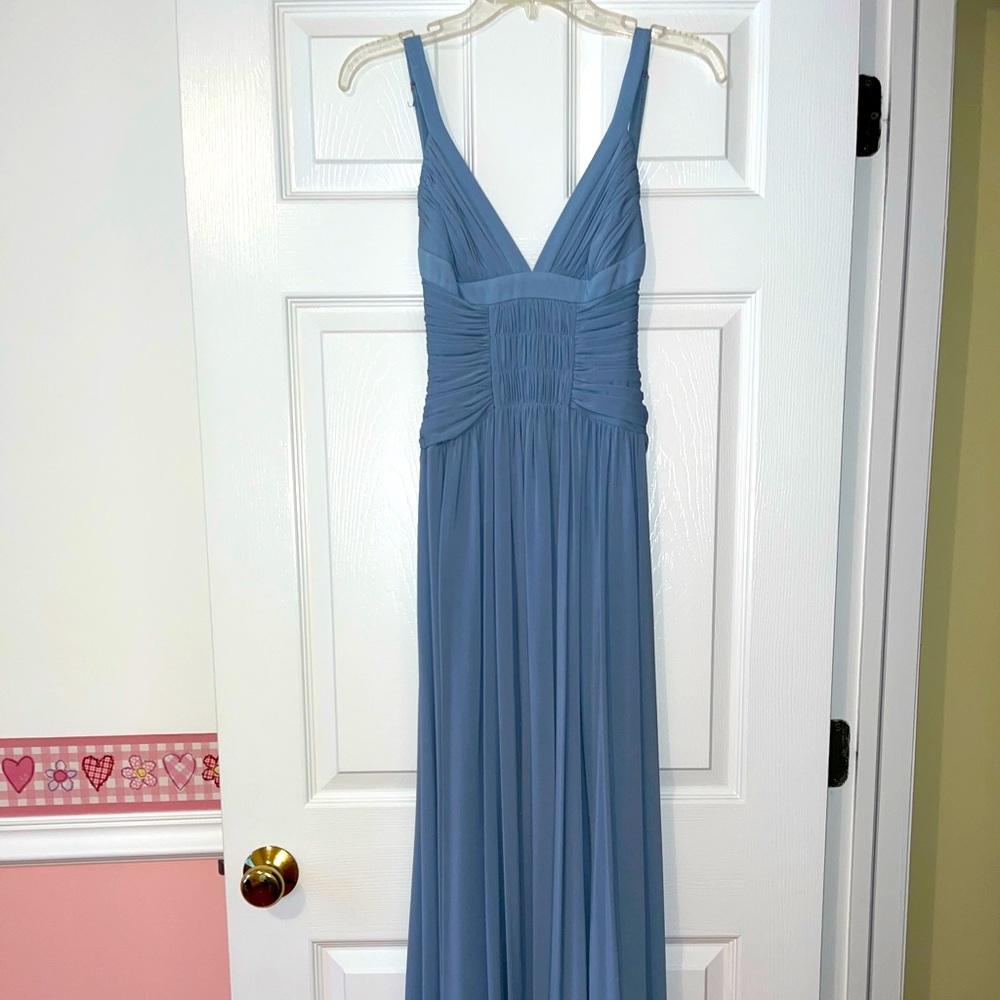 BCBG Blue Long Gown